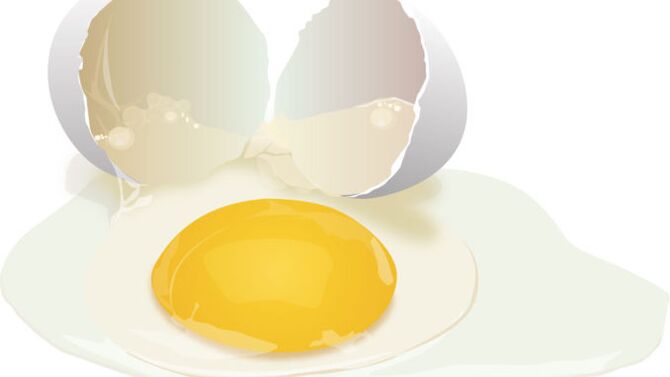 تخم مرغ برای از بین بردن پاپیلوم در خانه